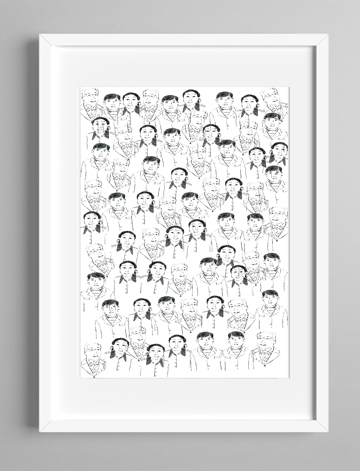 ink on paper Hengtong Chen